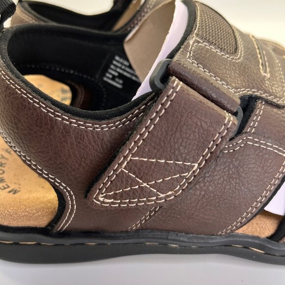 Dockers Shorewood Sandals Mens Size 10M Brown Fisherman Comfort Casual Shoes - Picture 9 of 12